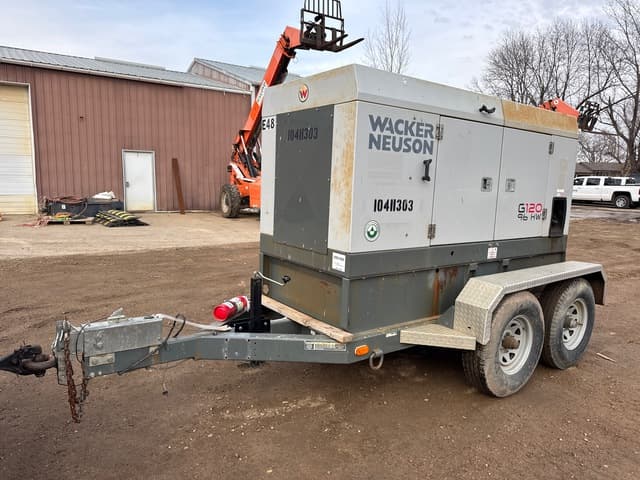 2014 Wacker Neuson G120 96 kW Mobile Generator Set inventory photo