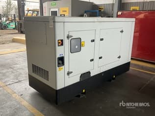 2023 Himoinsa MEC-120 110 kVA Skid-Mounted Generator Set (Unused)