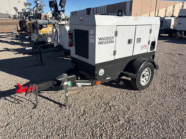 2021 Wacker Neuson G25 30 kVA Mobile Generator Set inventory photo