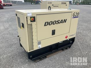 2023 Doosan G20 19 kVA Generator Set (Unused)