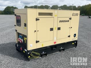 2023 Doosan G100 100 kVA Generator Set