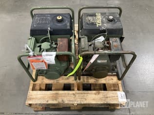 (2) Pow'R Gard 30D36R 3kW Diesel Generator Sets