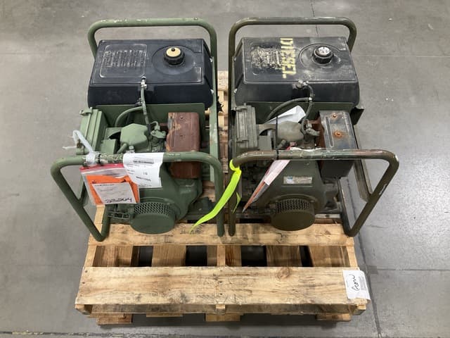 (2) Pow'R Gard 30D36R 3kW Diesel Generator Sets - alternate view