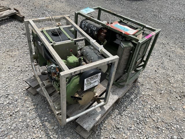 (2) Assorted 2kW Diesel Engine Generator Sets - alternate view