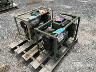 (2) Dewey MEP-531A 2kW Generator Sets