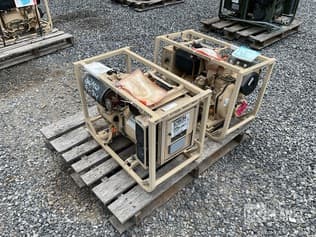 (2) Dewey MEP-531A 2kW Generator Sets