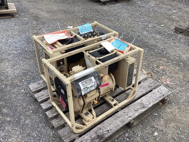 (2) Dewey MEP-531A 2kW Generator Sets - alternate view
