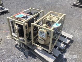 (2) Mechron Power Systems ASB 2D/DND7 2kW Generator Sets