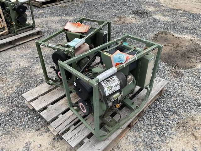 (2) Dewey MEP-531A 2kW Generator Sets - alternate view