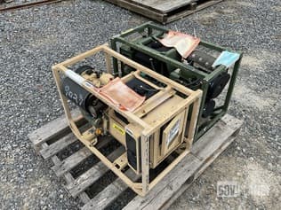 (2) Dewey MEP-531A 2kW Generator Sets