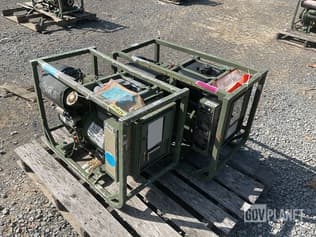 (2) Dewey MEP-531A 2kW Generator Sets