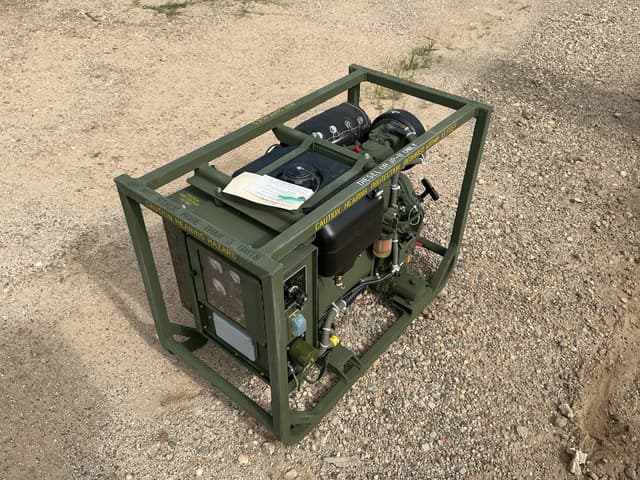 (6) Dewey MEP-531A 2kW Generator Sets - alternate view