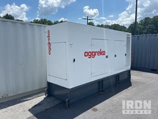 2012 Aggreko MFG  168 kW Skid-Mounted Generator Set