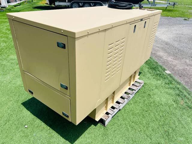 25KW Diesel Generator w/ Power Distribution Cords - alternate view