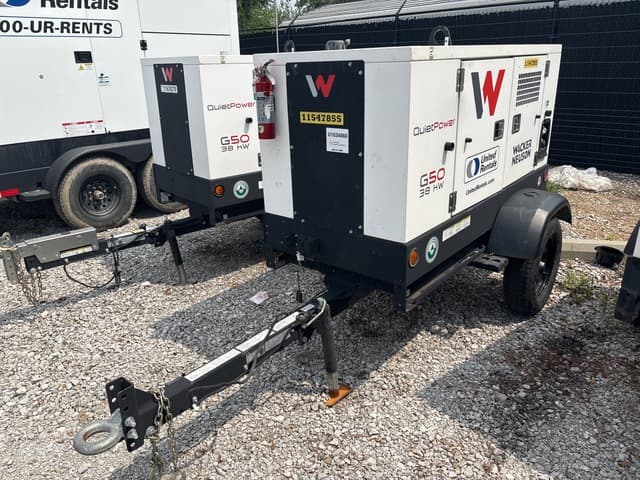 2022 Wacker Neuson G50 T4F 38 kW Mobile Generator Set (Inoperable) - alternate view