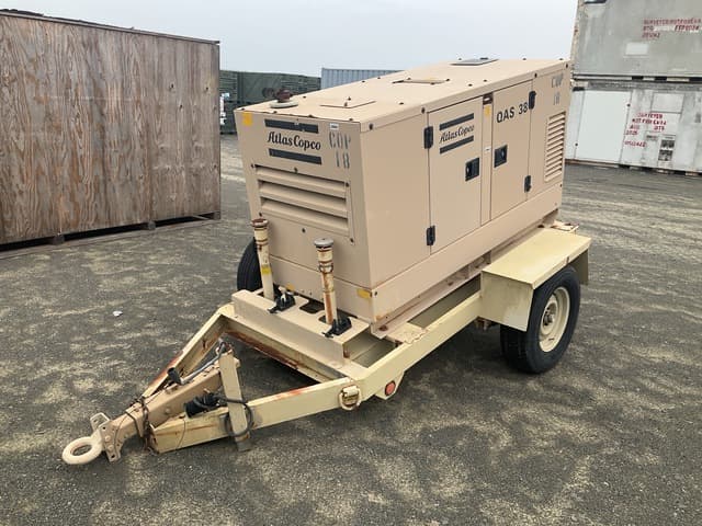 Atlas Copco QAS38YDS 33kW Generator Set - alternate view