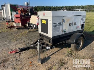 2019 Wacker Neuson G25 T4F 19.5 kW Mobile Generator Set