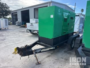 2017 Multiquip DCA-70SSIU4F 56 kW Mobile Generator Set
