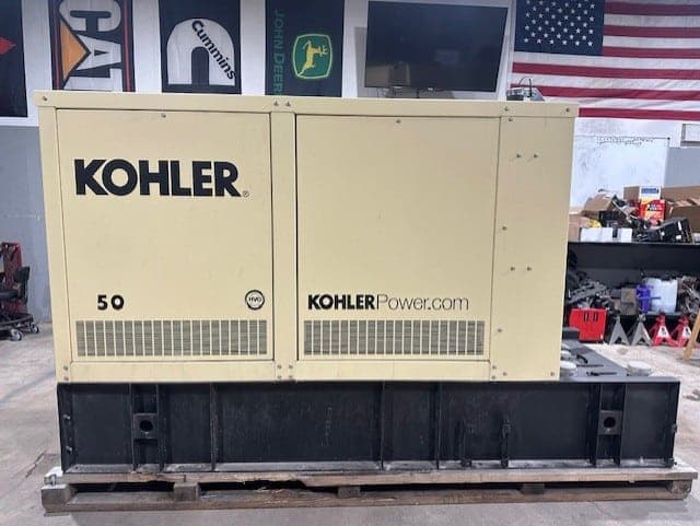 New 50 kW Kohler-Rehlko 50REOZK Diesel Generator - Steel sound enclosure - EPA Tier 3 - Woodstock Power inventory photo