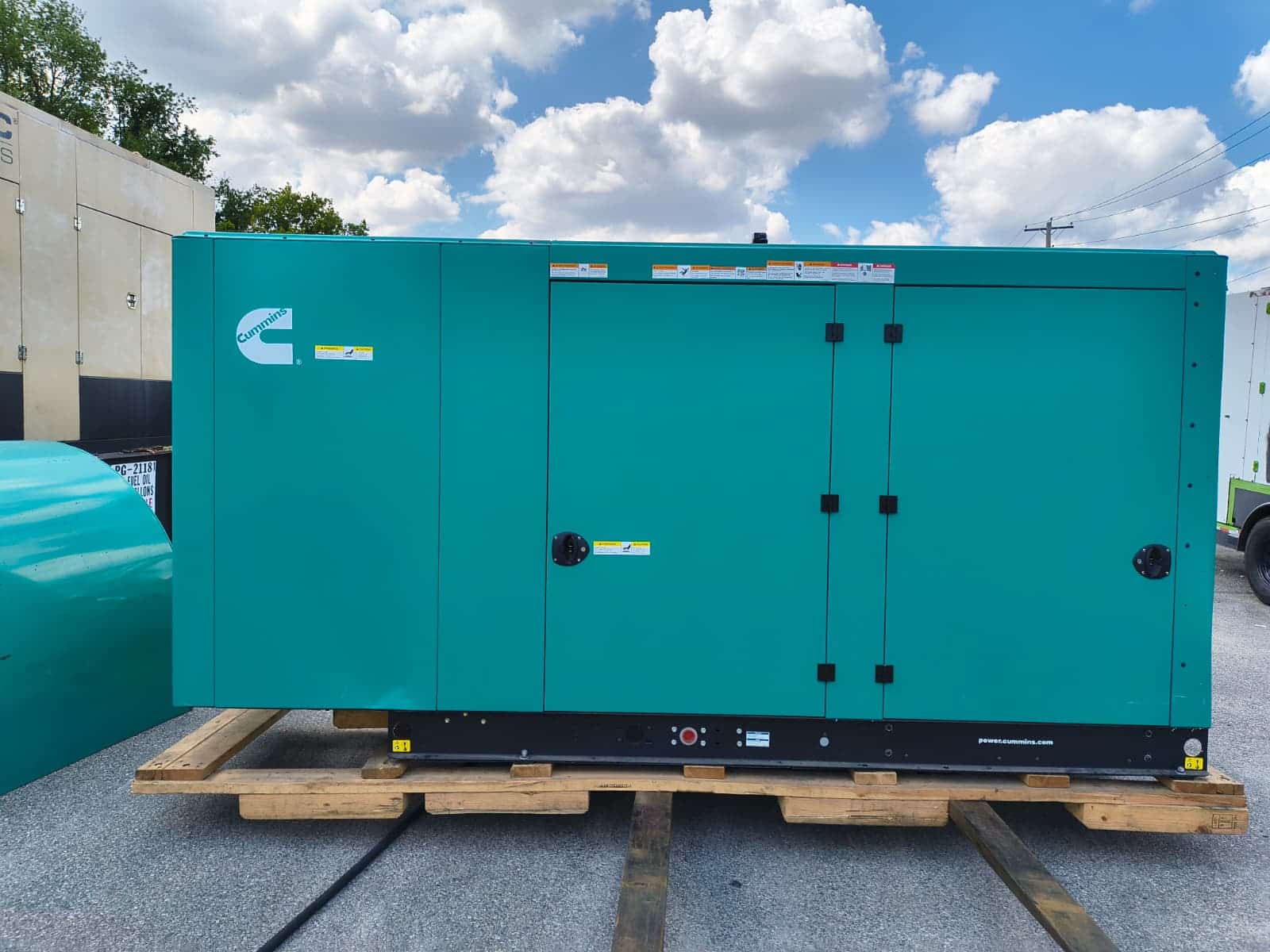 New Surplus 150 kW Cummins C150 Natural Gas Generator