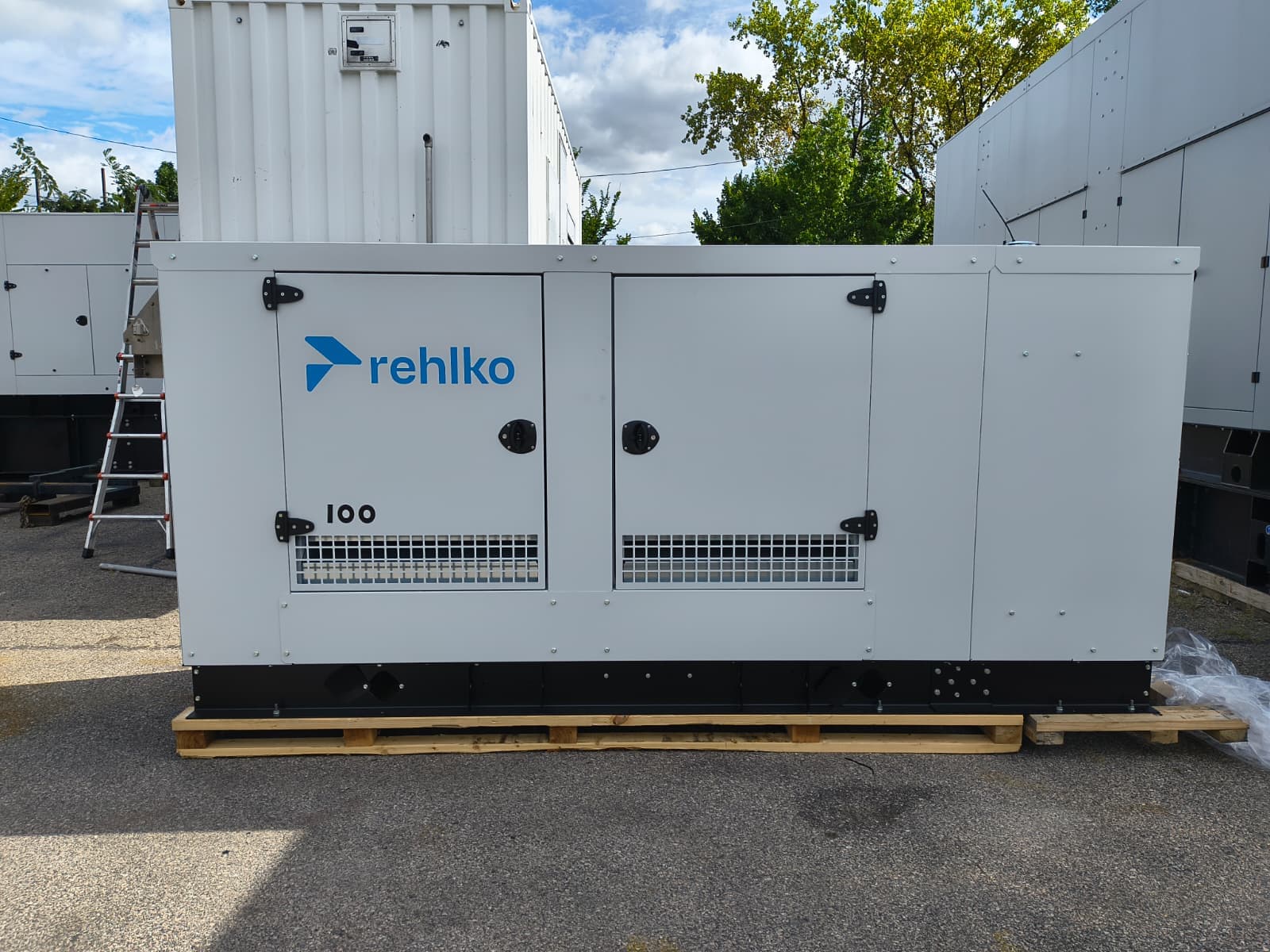 New 100 kW Kohler KG100 Natural Gas Generator - EPA Certified