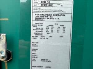New Cummins 4BTAA3.3-G7 60KW Tier 3 Diesel Generator Set - Depco Power Systems - view 4