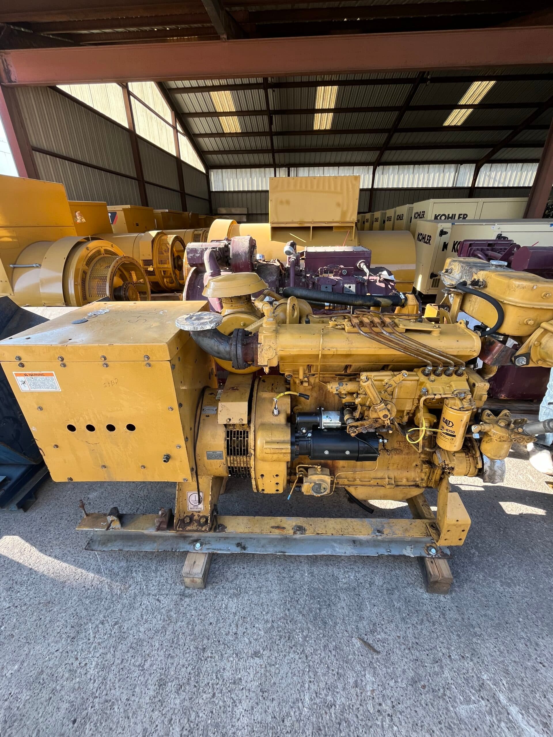 Good Used Caterpillar 3304DIT 65KW Diesel Generator Set - Depco Power Systems