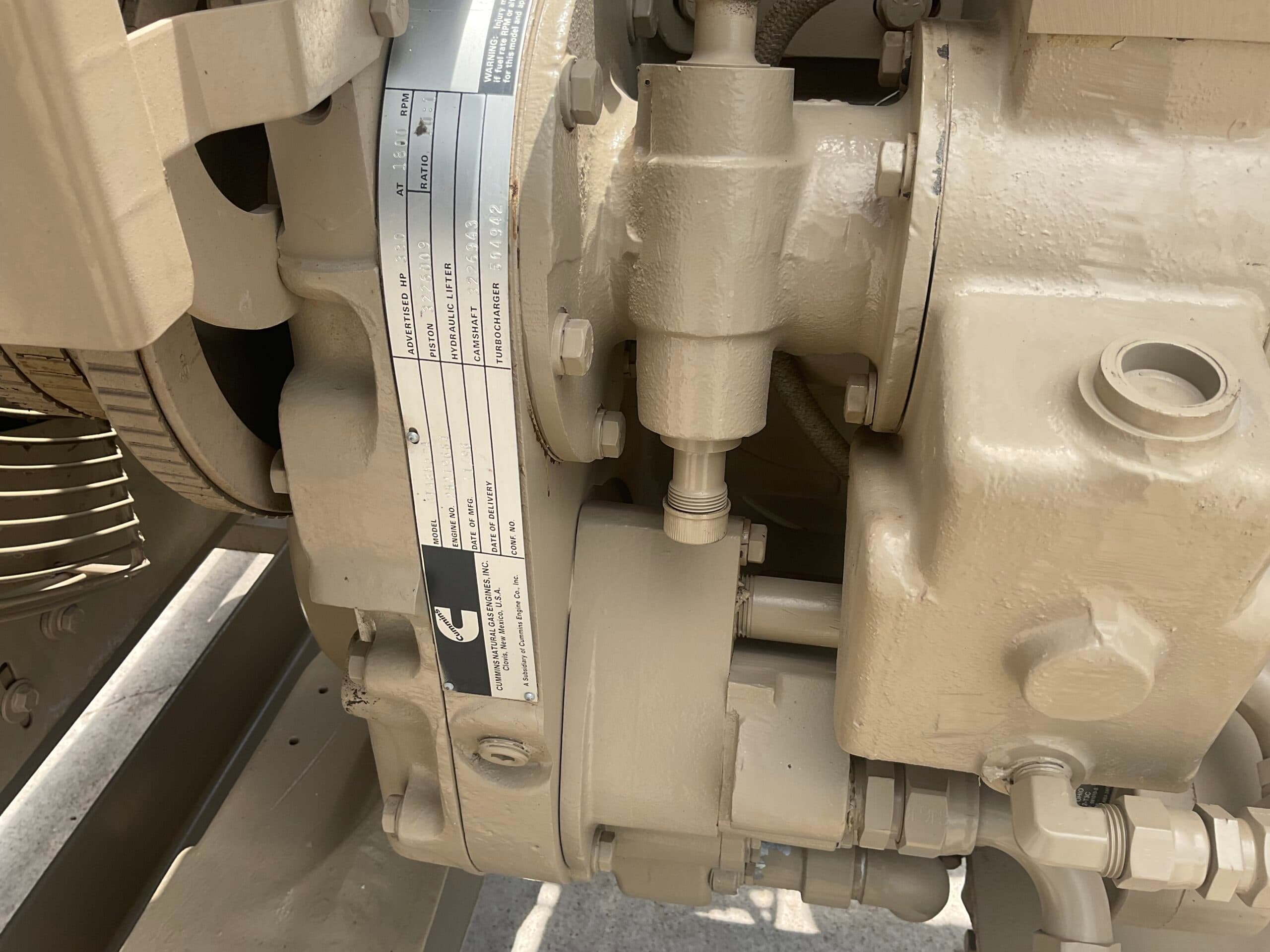 Low Hour Cummins GTA855 200KW Natural Gas Generator Set - Depco Power Systems - view 2