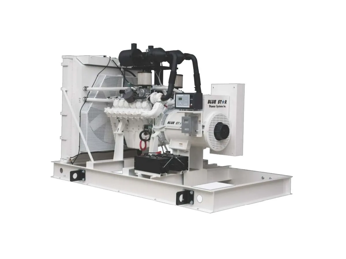 Blue Star Power Systems Blue Star NG500-02 500 kW liquid-cooled standby generator