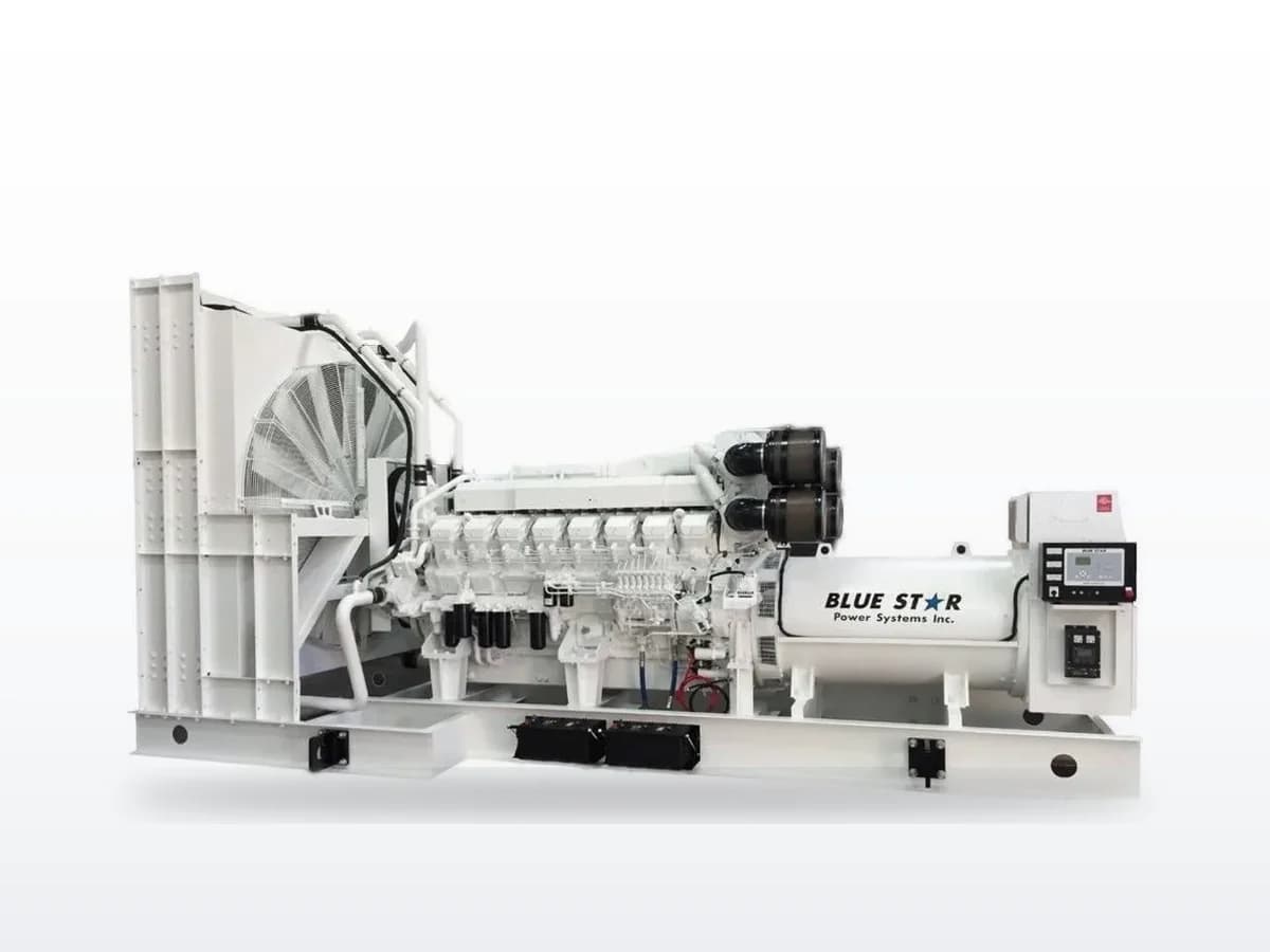 Blue Star Power Systems Blue Star VD200-04FT4 200 kW liquid-cooled standby generator