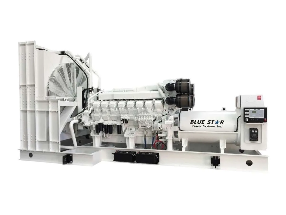 Blue Star Power Systems Blue Star VD250-04FT4MP 250 kW liquid-cooled standby generator