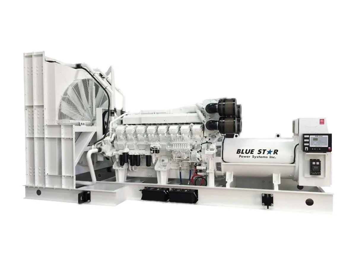 Blue Star Power Systems Blue Star VD550-04FT4MP 550 kW liquid-cooled standby generator