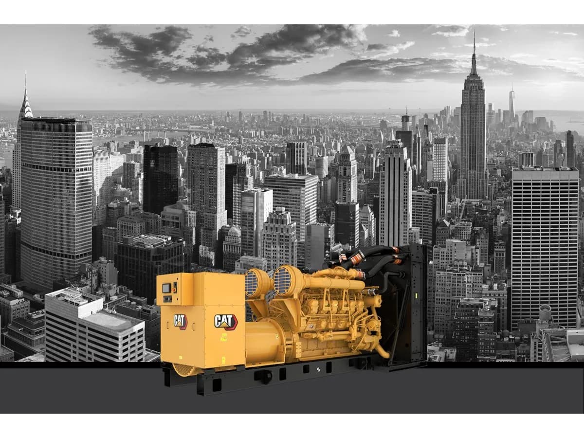 Caterpillar Cat 3512 1 MW liquid-cooled standby generator