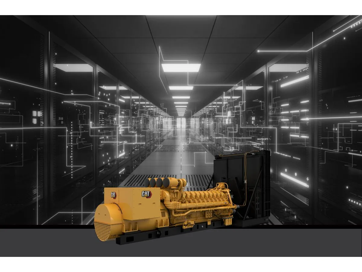 Caterpillar Cat C175-20 4 MW liquid-cooled standby generator