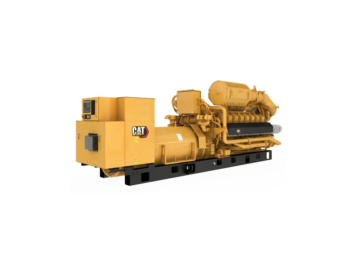 Caterpillar Cat CG260-12 3 MW liquid-cooled standby generator