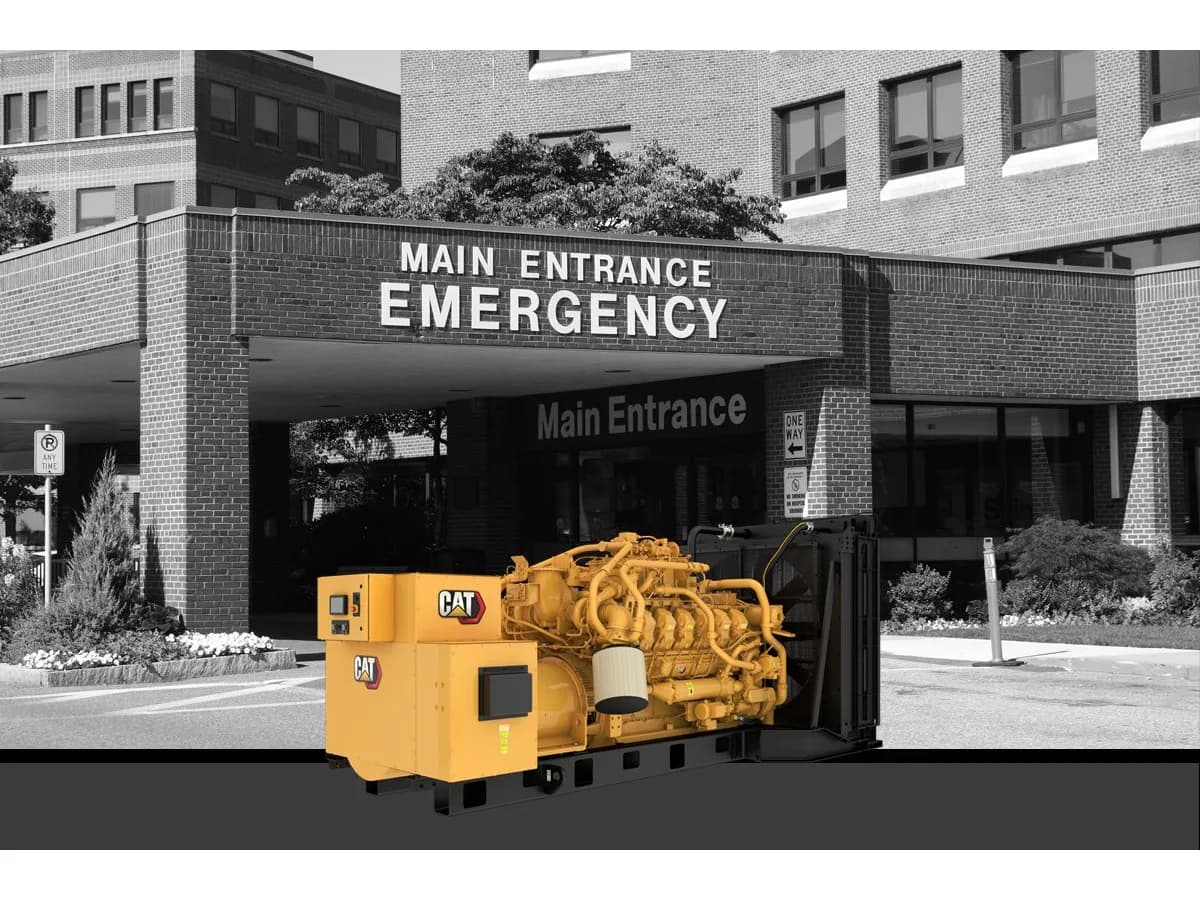 Caterpillar Cat G3512 750 kW liquid-cooled standby generator