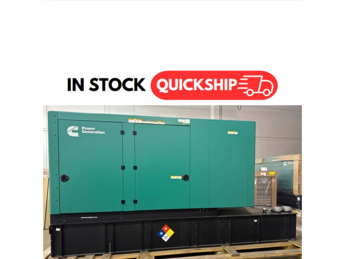 Cummins Cummins C200 D6 generator — specifications and details