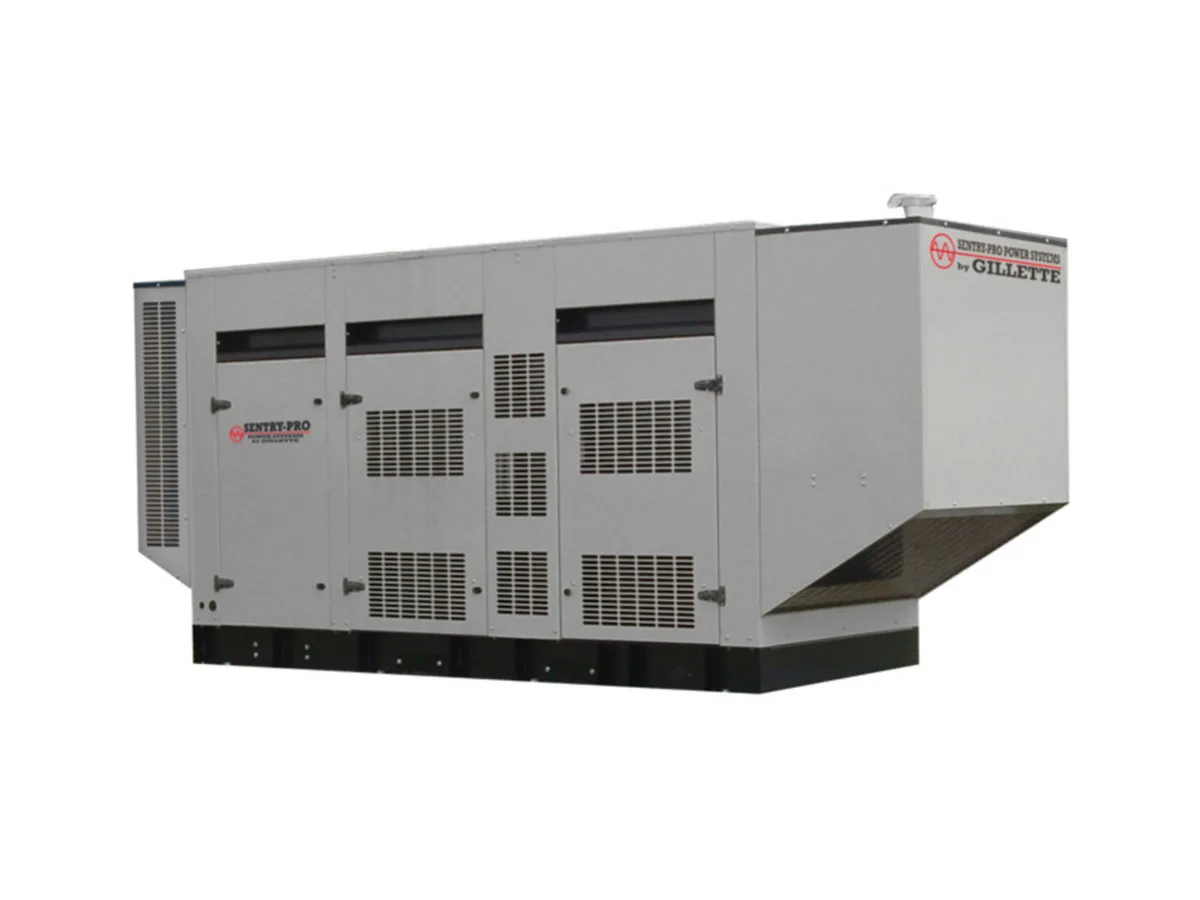 Gillette Gillette PR-3500 350 kW liquid-cooled standby generator