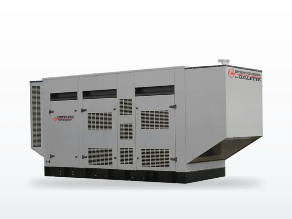 Gillette Gillette T4D-1500 150 kW liquid-cooled standby generator