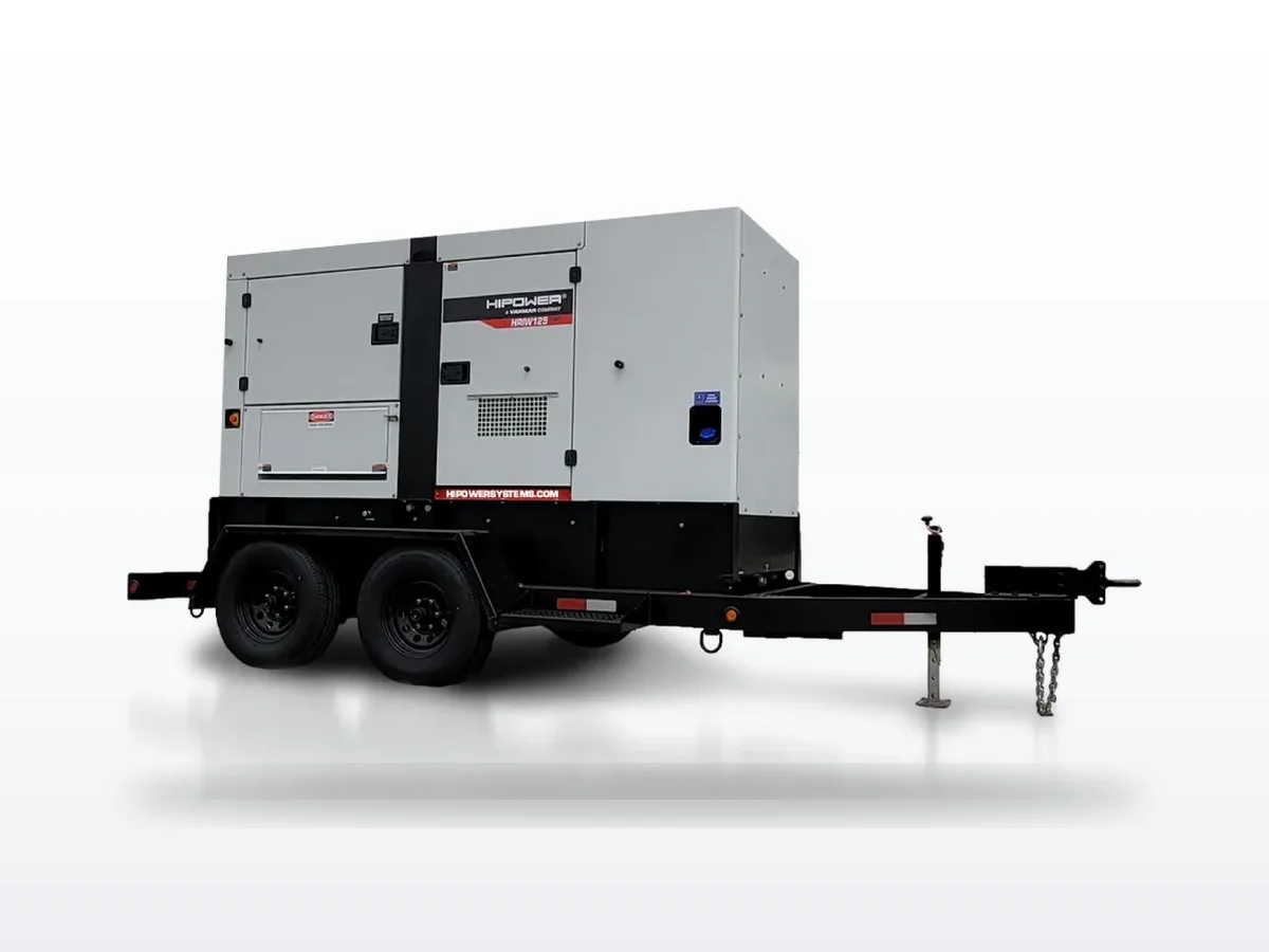 Hipower Systems Hipower HRIW-125 110 kW liquid-cooled standby generator