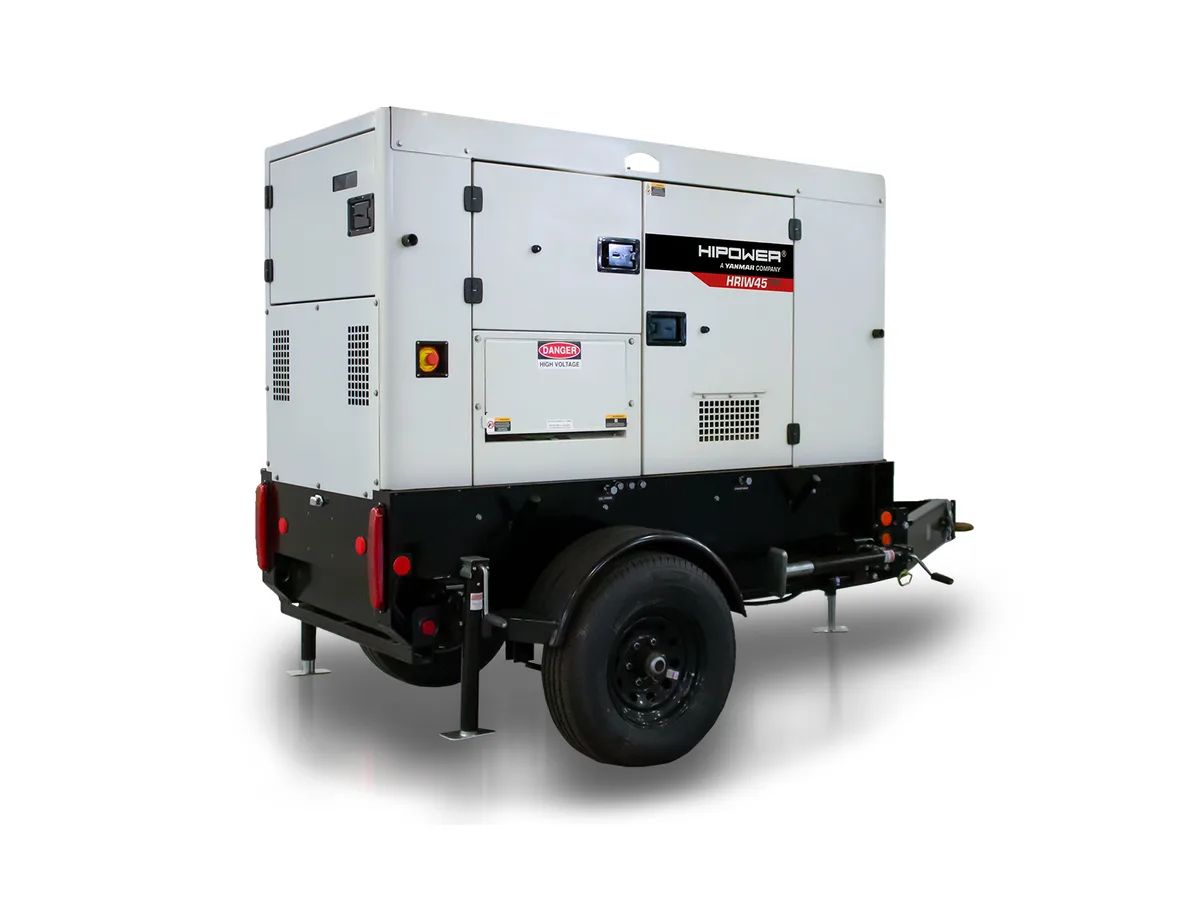 Hipower Systems Hipower HRIW-45 40 kW liquid-cooled standby generator