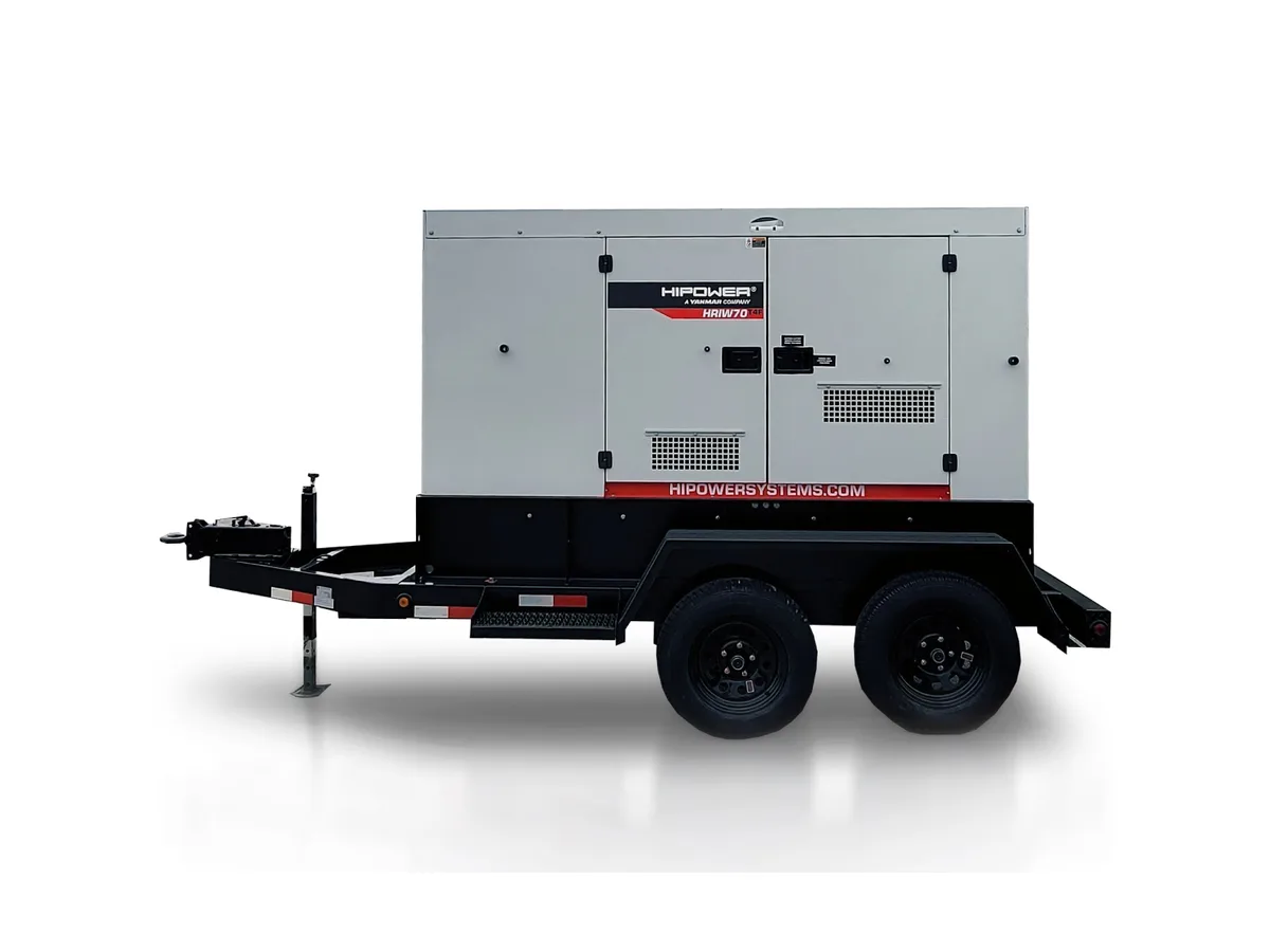Hipower Systems Hipower HRIW-70 62 kW liquid-cooled standby generator