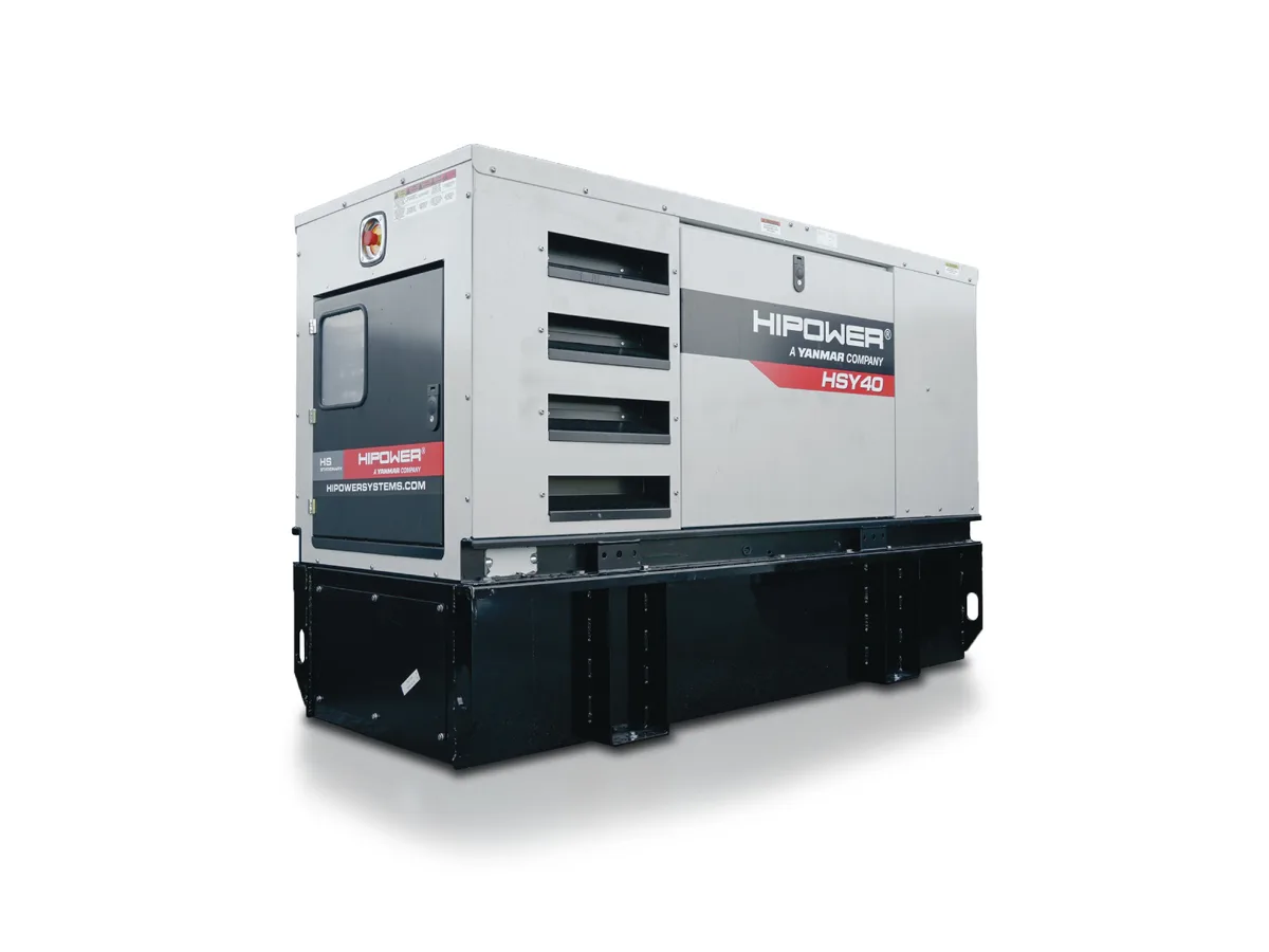 Hipower Systems Hipower HSY-40 36.8 kW liquid-cooled standby generator