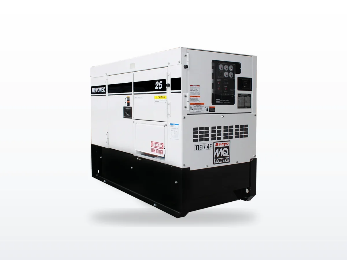 MQ Power MQ Power DCA-25 WhisperWatt 22 kW liquid-cooled standby generator