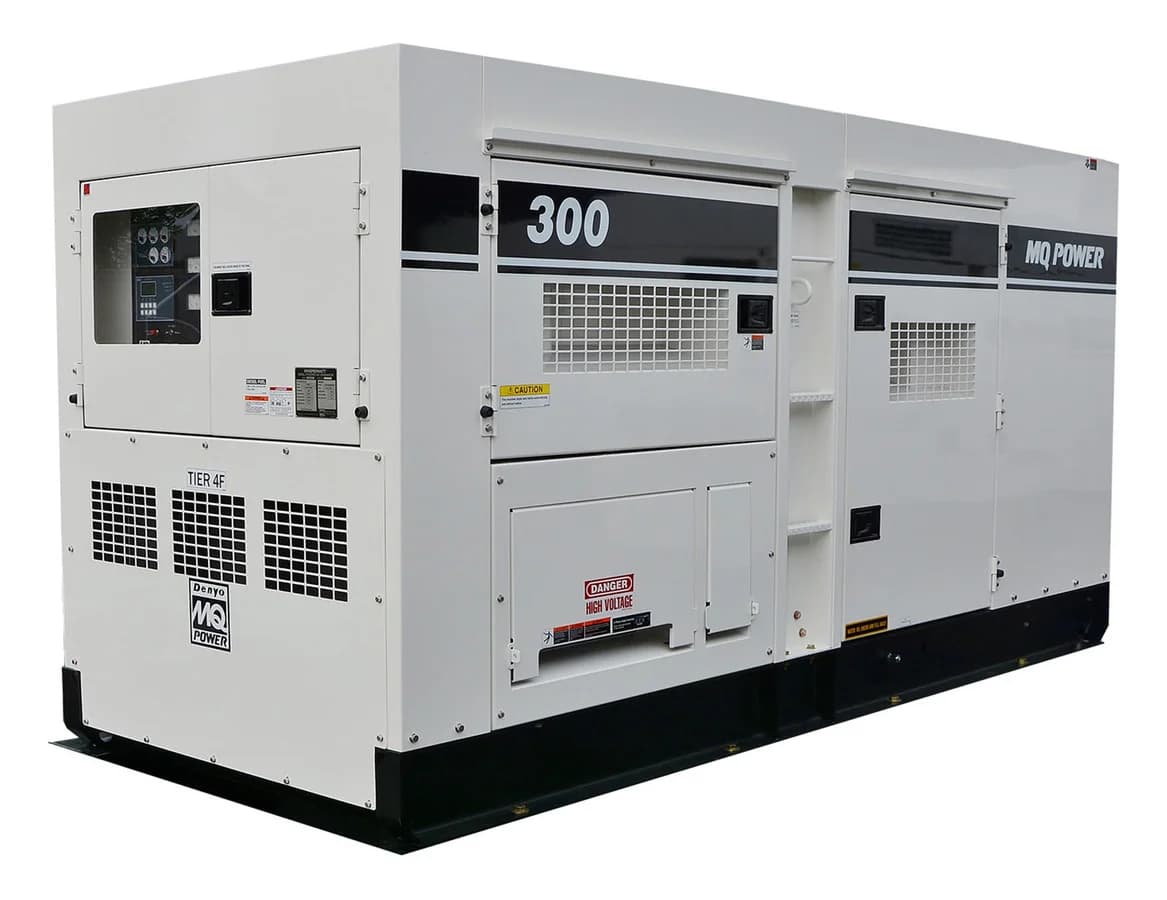 MQ Power MQ Power DCA-220 WhisperWatt 194 kW liquid-cooled standby generator