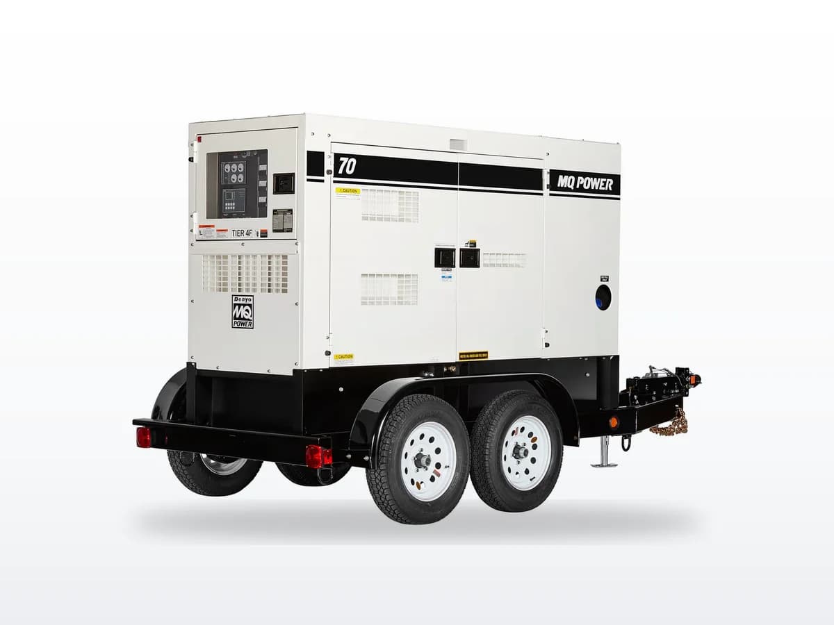 MQ Power MQ Power DCA-70 WhisperWatt 62 kW liquid-cooled standby generator