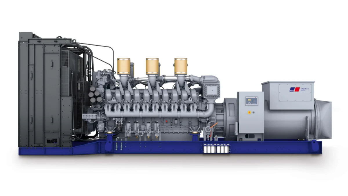 MTU MTU 16V4000 DS2500 2.5 MW liquid-cooled standby generator