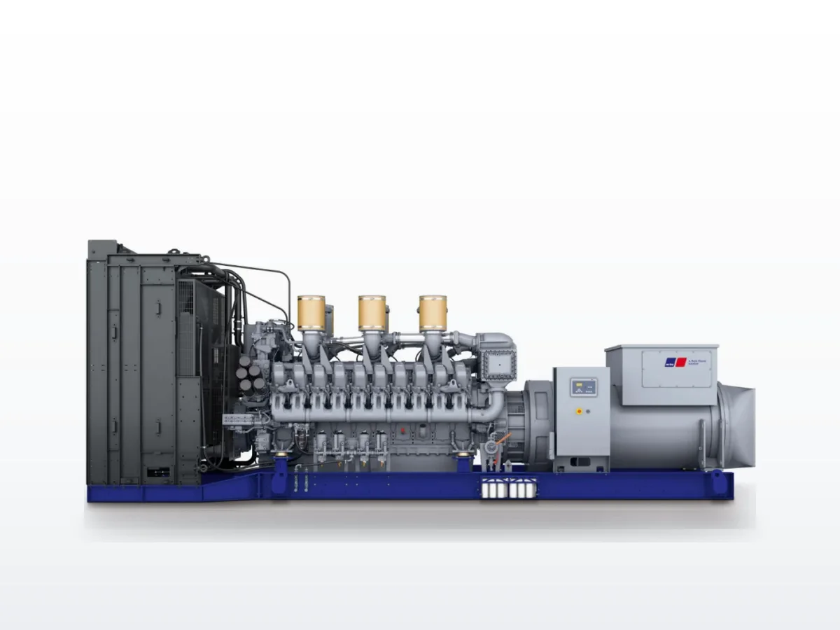 MTU MTU 16V4000 DS2500 2.5 MW liquid-cooled standby generator