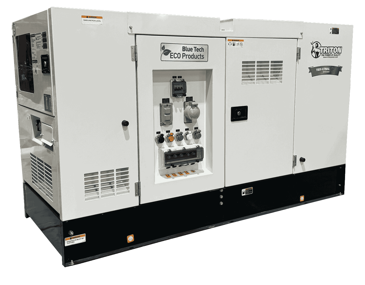 Triton Power Triton Power TP-RK25-T4F Rental Grade 23 kW liquid-cooled standby generator
