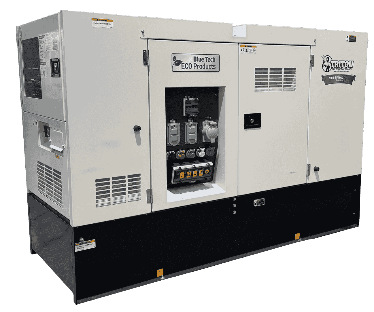 Triton Power Triton Power TP-RK35-T4F Rental Grade 30 kW liquid-cooled standby generator